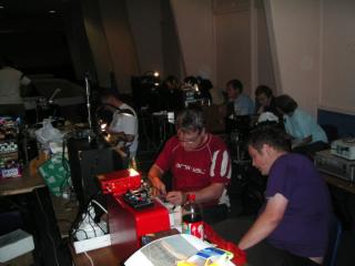 Woody works, and Ben watches - nothing changes !!