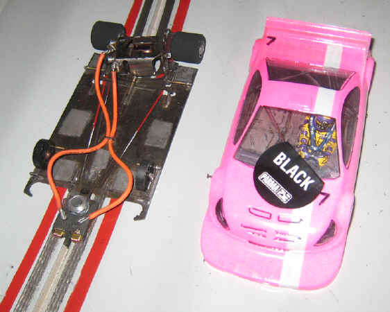 winning saloon car